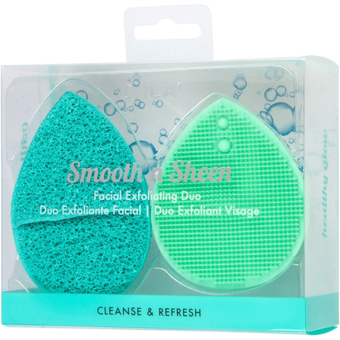 Facial Exfoliators Duo (Mint)